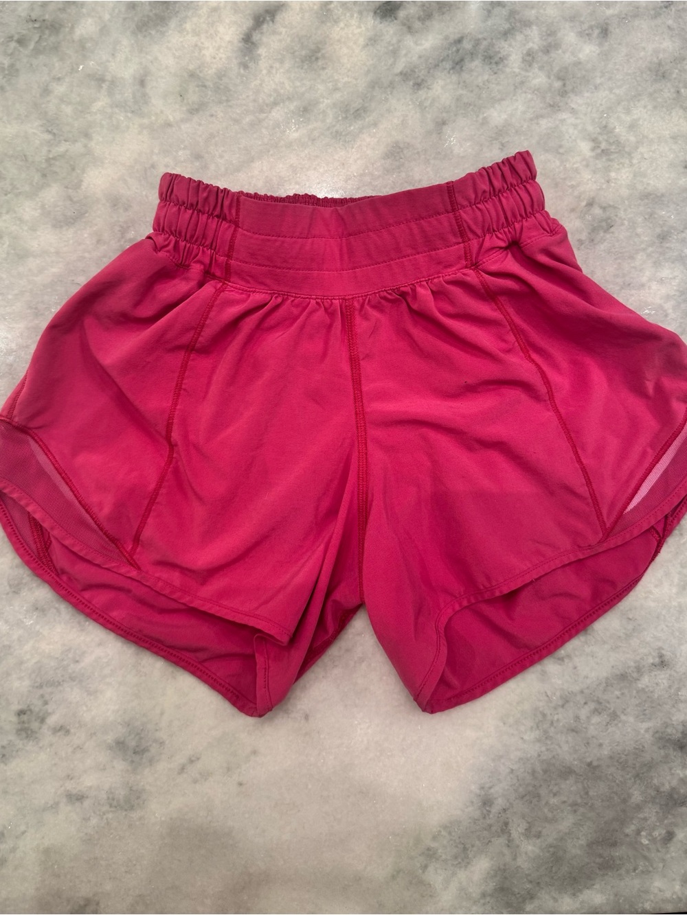 lululemon athletica Women's Hot Pink Hottie Hot 4in shorts